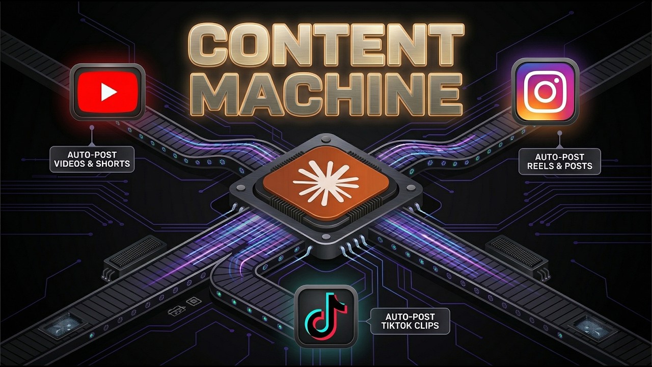 I Built a Claude Code AI Content Machine That Auto-Posts For You - YouTube