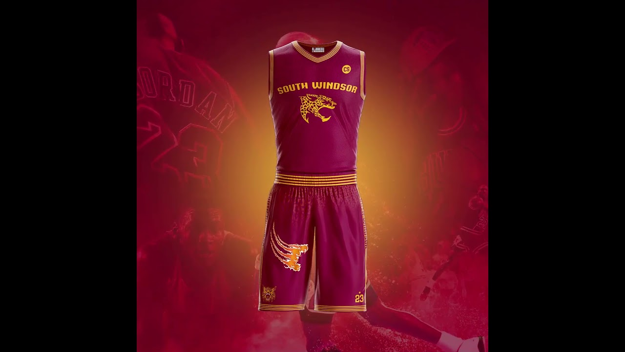 Elevate Your Game: Premium V-Neck Basketball Uniforms