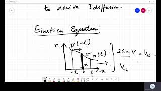 carrier diffusion in semiconductors