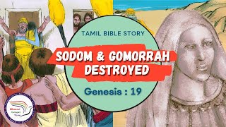 Information Sodom & Gomorrah destroyed | சோதோம் & கொமோரா அழிக்கப்பட்டது | Genesis-19 | Tamil Bible Story | DGT Guide