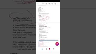 MC R Lab Video Find eigenvalues