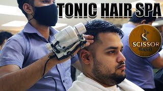 TONIC HAIR SPA | Hair Spa | Hair Treatment | Head Message | SCISSOR HAND