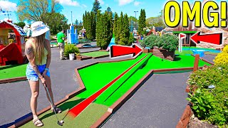 Mind-Blowing One of a Kind Mini Golf Course!