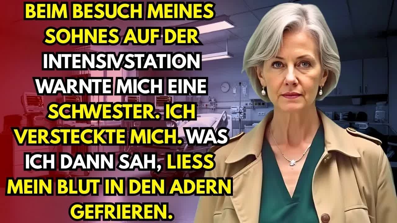 Ich eilte zu meinem Sohn  Eine Schwester： „Versteck dich & warte!“ Ich erstarrte, als ich versta