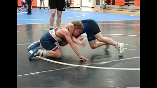 Eli freestyle wrestling Battle Ground Match 3/3 win by pin