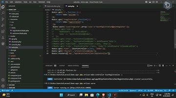 Target class controller does not exist when using Laravel 8