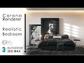 Realistic Bedroom with Corona Renderer | 3ds Max