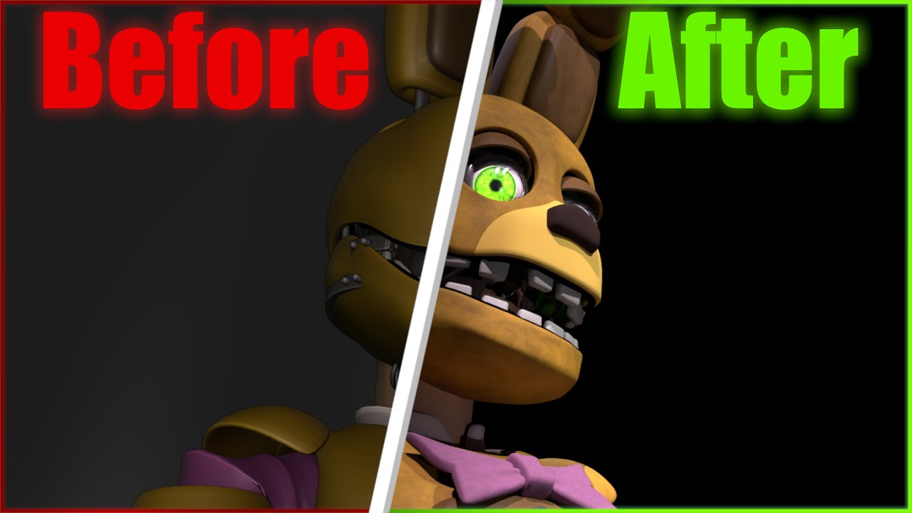 [Blender] How to Retexture a FNAF Model - Beginner Tutorial