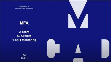 MCAD MFA Overview
