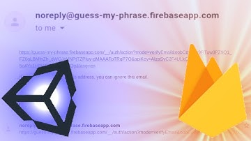How to send email verification with Firebase Authentication in Unity (REST API)