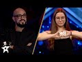Magician Performs AMAZING Sleight of Hand on Argentina&#39;s Got Talent!