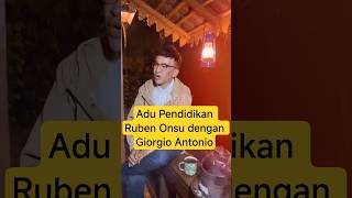 Adu Pendidikan Ruben Onsu dengan Giorgio Antonio