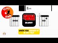 Puddle Of Mudd - Blurry | Scrolling Guitar Chords &amp; Lyrics