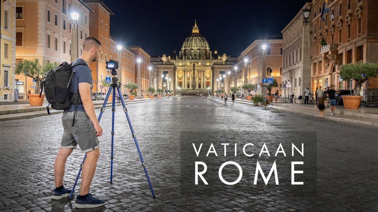 AVONDFOTOGRAFIE in ROME! Op naar het Vaticaan