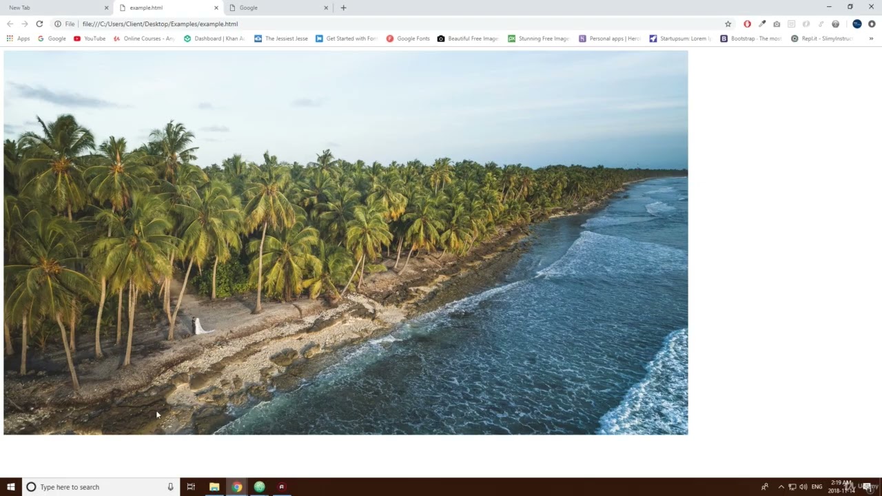 [HTML Course] Intermediate HTML 6:  Image Tag