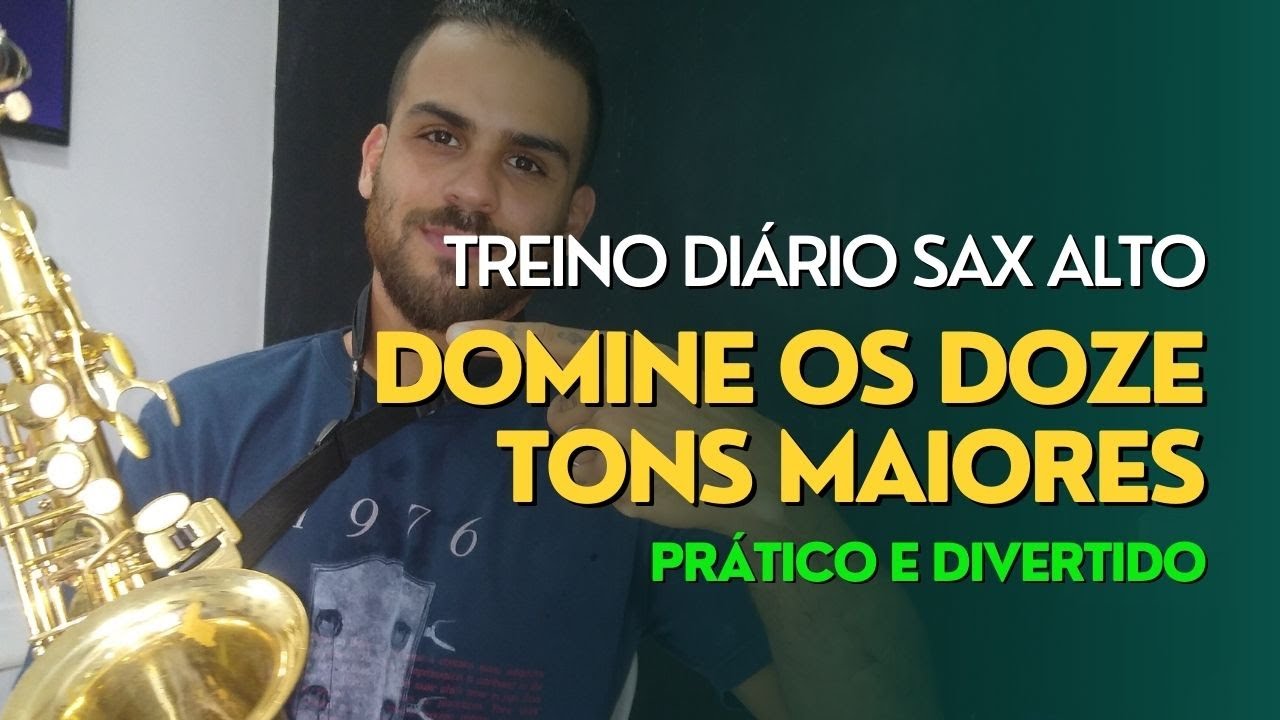 FAÇA ISSO TODOS OS DIAS NO SAXOFONE E DOMINE AS ESCALAS MAIORES NOS DOZE TONS | 11/365