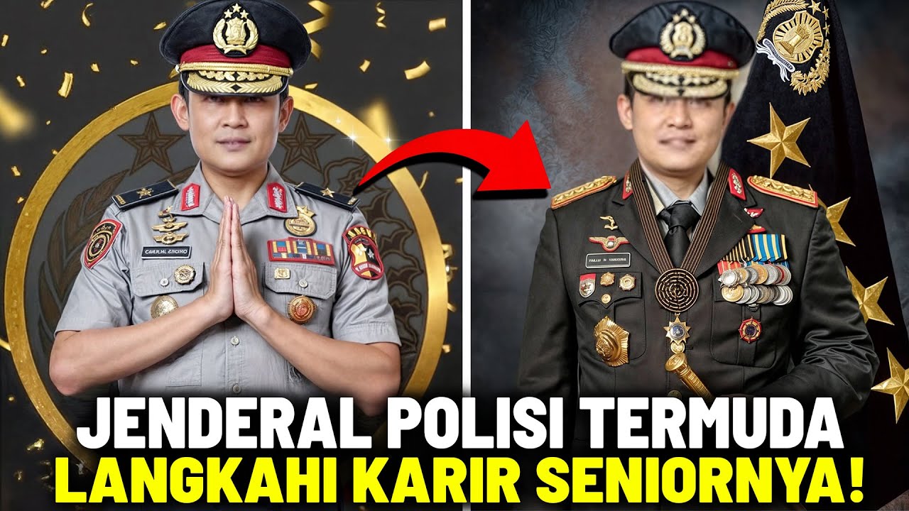 HANYA 18 HARI, JENDERAL MUDA BINTANG 1 LANGSUNG BINTANG 4? Inilah Polisi Paling Melesat Karirnya