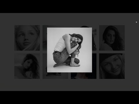 Responsive Image Gallery with Lightbox Effect