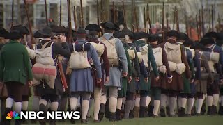 Reenactments mark 250 years since the Battles of Lexington and Concord