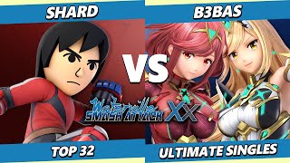 Waterville Smash Attack - Shard Mii Brawler Vs. B3Bas Pyra Mythra Smash Ultimate - Ssbu
