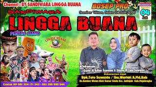 LIVE SANDIWARA LINGGA BUANA Sumber Wetan, Sabtu 04 Juli 2026   PENTAS SIANG CERITA