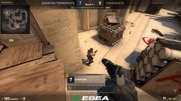 CS:GO - Have 4k and we lose like that. 1v3 ninja defuse. December 15 2017 r16 esea match 12027586