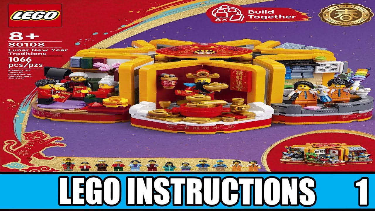 LEGO Instructions | Seasonal | 80108 | Lunar New Year Traditions (Book 1)
