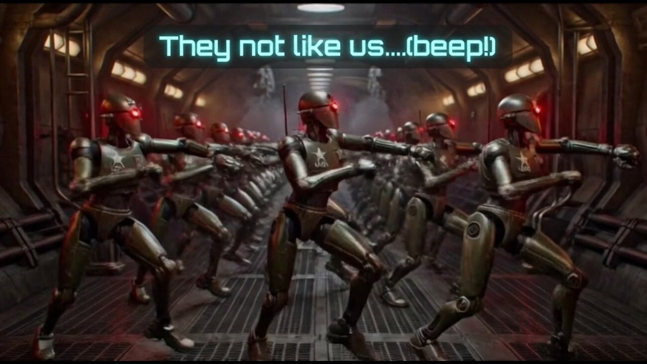 Not Like Us (Beep) - Fallout Robot Uprising | Kendrick Lamar Parody Music Video