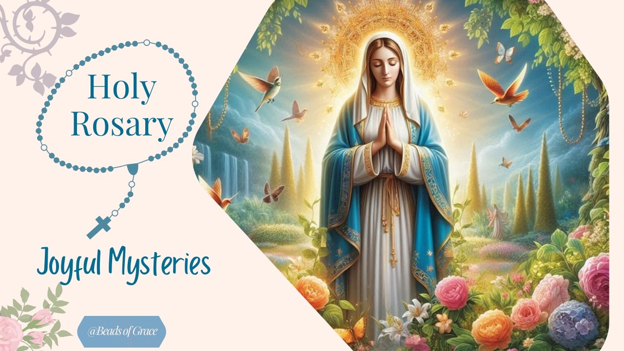 Holy Rosary For Today Saturday | #praytogether  #joyfulmysteries #rosarymonday #blessedmary
