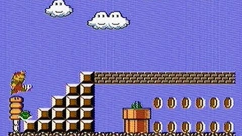 Super Mario Bros. The Lost Levels A-1 1up Trick