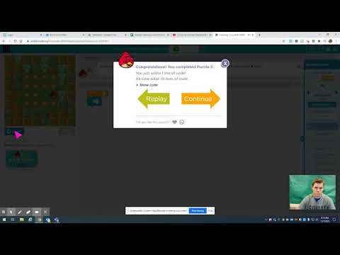 Course B code.org tutorial