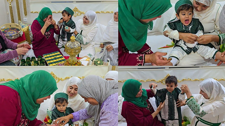 يوم الحنة ديال المطهور ويماه كدور