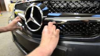 Mercedes W204 C Class Coupe Saloon Sedan Estate Wagon C63 Style Sport Grille Fitting by CKS