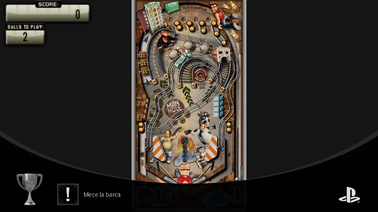 Pinball Heroes Trofeo "Mece la barca (SILVER)" YouTube