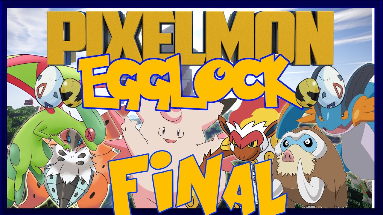 Minecraft Pixelmon Island Egglock- FINAL - Battle Time!