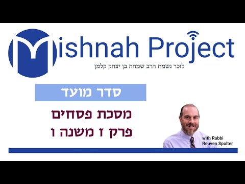 Pesachim Chapter 7 - Youtube