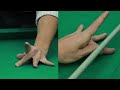 BRIDGES in pool - HOW to HOLD cue STICK tutorial in DETAIL