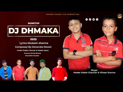 Dj Dhmaka song 2023 | New jonsari Himachali dj song | master Daksh Chauhan | Vihaan Sharma |