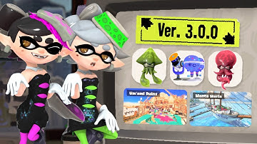 Splatoon 3 - Fresh Season 3.0.0 Update (All Weapons & Maps Gameplay)