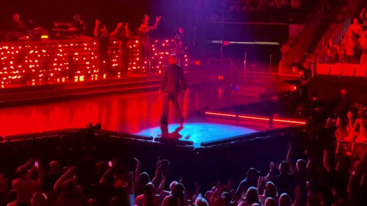 Justin Timberlake-Forget Tomorrow World Tour-“Rock Your Body” “SexyBack” (Raleigh, NC 6/12/24)