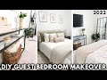 EXTREME GUEST BEDROOM MAKEOVER | DIY Bedroom Decorating Ideas | New Home Renovation and Decorating