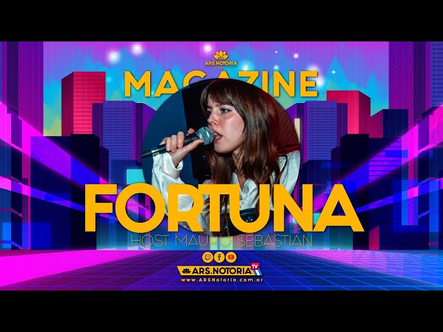 FORTUNA junto a Mauro Sebastian #magazine 🚀 ARSNotoriaTV #podcast #arte #musica #argentina
