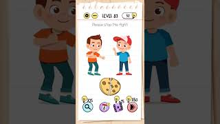 Brain Test - Level 83 #braingames #braintest #viral #cookies # biscuits #shorts #fight