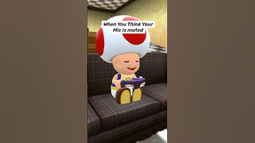 When You Think Your Mic Is Muted | #shorts