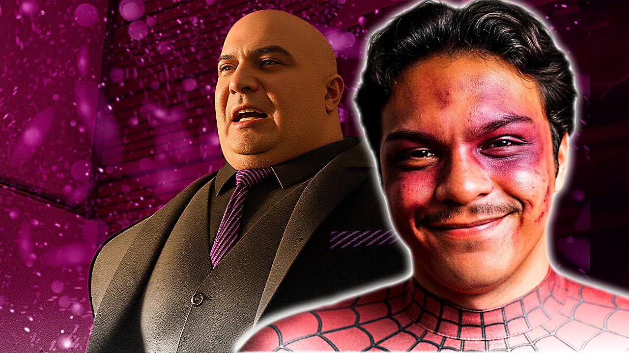 CAÍ NA PORRADA  com o FISK │SPIDER-MAN