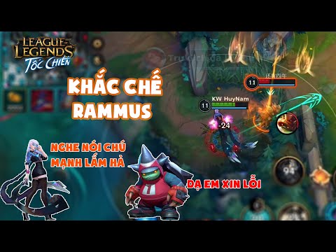 Liên Minh : Tốc Chiến | Rammus Quá Hot Pick Và Đây Là Vị Tướng Khắc Chế Con Quái Vật Đó