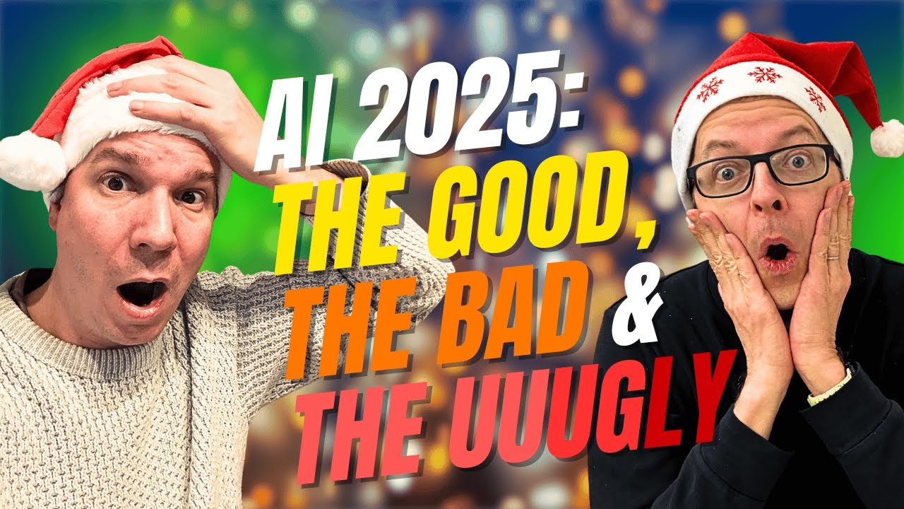 AI 2025: The Good, the Bad & the Ugly – feat Clemens Wasner & Jakob Steinschaden