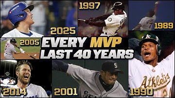 1 signature play from every MVP since 1985