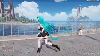 GrandTheftWaifu hand holding sim! NTE NevernessToEverness Free2Play Anime Open World