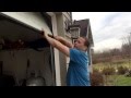 Mice Eating Garage Door Seal? Try this....